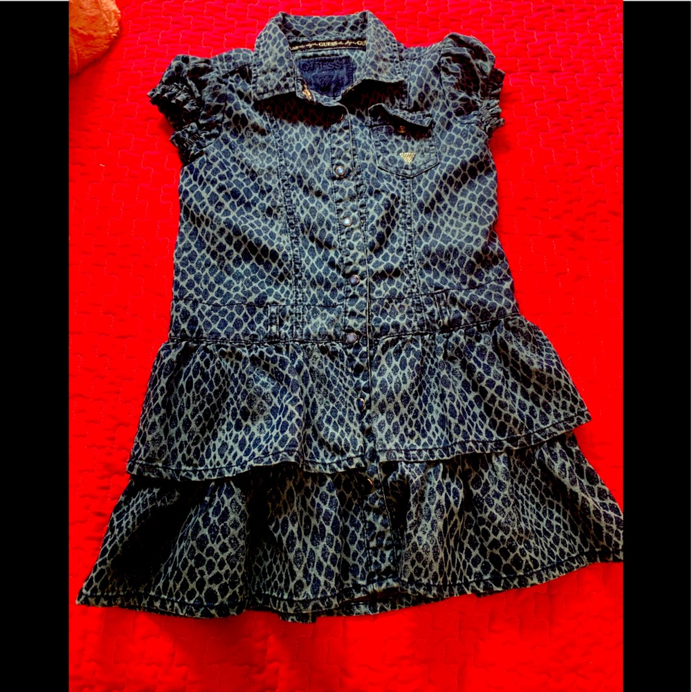 Guess Blue and Light Blue Dress Like a New 👌👌👌